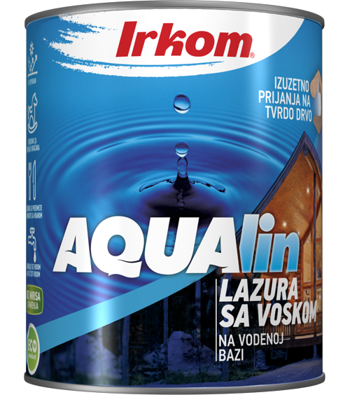 Aqua lazura UV  bezbojna 0.7l Irkom