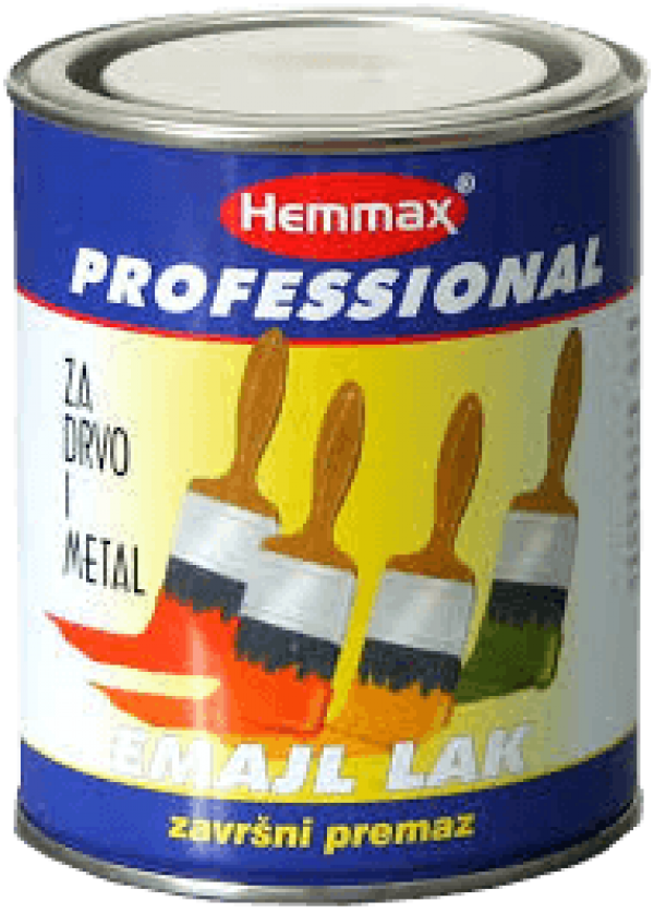 Hemmax Emajl lak za drvo i metal 0.75l  Nevena color