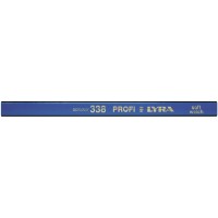 Stolarska olovka poluovalna HB 18cm plava