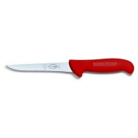 Mesarski nož ErgoGrip za sirovo meso crveni