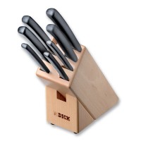 Set kuhinjskih noževa Pro Dynamic u drvenom stalku 7/1 Dick