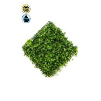 Dekorativno zelenilo - trava šimšir 50x50cm za zidove pvc Emerald