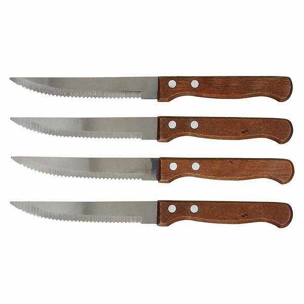 Set noževa za stek Mythos 22.5cm 4/1 boja drveta Tognana